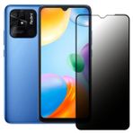 Bufalo Siyah Xiaomi Redmi 10C / Poco C40 Hayalet Privacy Gizli Cam Ekran Koruyucu