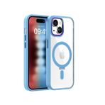 Buff Açık Mavi İphone 15 BumperMag Kılıf