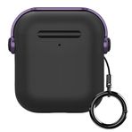 Buff Airpods 2 DJPods Siyah Mor Kılıf