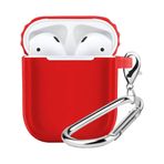 Buff Airpods 2 Rubber Silikon Kırmızı Kılıf