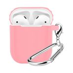 Buff Airpods 2 Rubber Silikon Pembe Kılıf