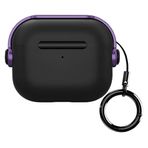 Buff Airpods 4 Kilitli Djpods Kılıf Black-Purple