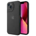 Buff iPhone 13 Hybrid Corner Kılıf Lens Koruyucu Kamera Pencereli Standlı Kapak (Siyah)