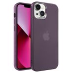 Buff iPhone 13 ile Uyumlu New Corner Kamera Kapaklı Standlı Kılıf (Purple)