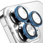 Buff iPhone 13 Pro Max / 13 Pro Safir Kamera Koruyucu Mavi