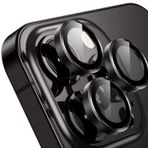 Buff iPhone 13 Pro Max / 13 Pro Safir Kamera Koruyucu Uzay Gri