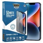 Buff iPhone 14 - 13 Pro - 13 5D Matte Ekran Koruyucu