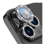 Buff iPhone 14 Pro / 14 Pro Max Diamond Lens Koruyucu Gri