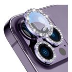 Buff iPhone 14 Pro / 14 Pro Max Diamond Lens Koruyucu Lila