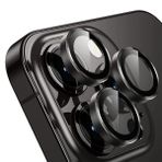 Buff iPhone 14 Pro Max / 14 Pro Black Kamera Metal Lens Koruyucu
