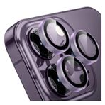 Buff iphone 14 Pro Max / 14 Pro Safir Kamera Koruyucu Derin Mor