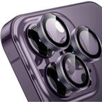 Buff iphone 14 Pro Max / 14 Pro Safir Kamera Koruyucu Mürdüm Rengi