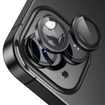 Buff iPhone 14/14 Plus Kamera Siyah Metal Lens Koruyucu