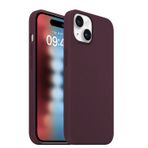 Buff iPhone 15 Koyu Yeşil Rubber Fit Kılıf
