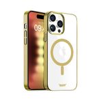 Buff iPhone 15 Pro MagSafe Slim Fit Gold Kılıf