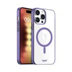 Buff iPhone 15 Pro MagSafe Slim Fit Purple Kılıf