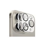 Buff iPhone 15 Pro Max / 15 Pro Şeffaf 2 Adet Kamera Lens Koruyucu