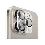 Buff iPhone 15 Pro Max / 15 Pro Şeffaf Kamera Lens Koruyucu