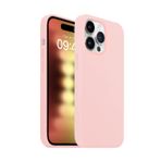 Buff iPhone 15 Pro Pembe Rubber Fit Kılıf