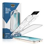 Buff iPhone 16 5D Glass EasyFit Şeffaf Ekran Koruyucu