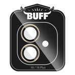 Buff iPhone 16 - Plus Gri Metal Lens Koruyucu