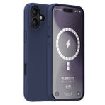 Buff iPhone 16 Plus MagSafe Rubber Fit Silikon Fırtına Mavisi Kılıf