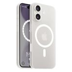 Buff iPhone 16 Plus MagSafe Slimfy Beyaz Kılıf