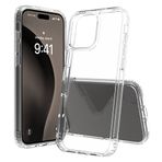 Buff iPhone 16 Pro Max Air Hibrit Şeffaf Kılıf