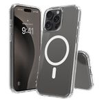 Buff iPhone 16 Pro Max MagSafe Air Hybrid Şeffaf Kılıf