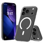 Buff iPhone 17 Pro Max Magsafe Air Fit Serisi Şeffaf Kılıf