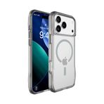 Buff iPhone 17 Pro Max Magsafe Octa Shield Açık Gri Kılıf