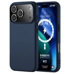 Buff iPhone 17 Pro Max Magsafe Rubber Fit Lacivert Silikon Kılıf