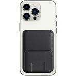 Buff Iphone Siyah Walletmag Stand Deri Cüzdan Kılıf