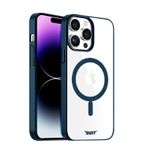 Buff Koyu Mavi iPhone 14 Pro Max MagSafe Slim Fit Kılıf