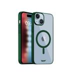 Buff Koyu Yeşil iPhone 15 MagSafe Slim Fit Kılıf