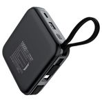 BUFF LABS BP14 10000 mAh Dijital Ekranlı Dahili Kablolu Powerbank