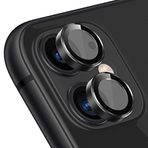 BUFF LABS, Buff Iphone 11/12/12 Mini Kamera Metal Lens Koruyucu, Bllk, Siyah