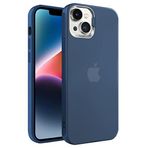 BUFF LABS Buff iPhone 14 New Corner Kamera Kapaklı Standlı Kılıf Mavi, Buff Labs, Mavi