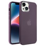 BUFF LABS Buff iPhone 14 New Corner Kamera Kapaklı Standlı Kılıf Mor, Buff Labs