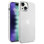 BUFF LABS Buff iPhone 15 Plus ile Uyumlu New Corner Kamera Kapaklı Standlı Kılıf (Şeffaf)