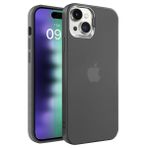 BUFF LABS Buff iPhone 15 Plus ile Uyumlu New Corner Kamera Kapaklı Standlı Kılıf (Siyah)