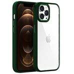 BUFF LABS iPhone 12 Pro Max New Air Bumper Kılıf, Koruyucu Telefon Kılıfı (Yeşil)