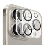 BUFF LABS iPhone Camera Lens Koruyucu 2 ADET Kamera Lens Koruyucu Şeffaf (iPhone 15 Pro Max / 15 Pro)