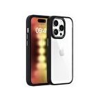 Buff Siyah iPhone 15 Pro New Air Bumper Kılıf