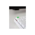 Buffed Piksel Alien Mekanik Klavye Tuşu Artisan Keycap Gamer Aksesuar Buffed - Beyaz