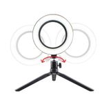 Buffer 10 inç 26 cm Youtube Instagram Tiktok Selfie Stüdyo Video Fotoğraf Ring Light Led Halka Işıklı Tripod