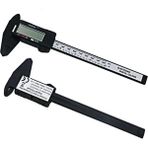 Buffer® 150 Mm Dijital Kumpas Elektronik Fiber Karbon Kaplı Plastik - Kumpas