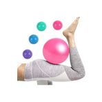 Buffer 20 Cm Fitilli Pilates Topu Ve Pompa Seti Pilates Denge Yoga Spor Egzersiz Top Jimnastik Fitness, Tek Ebat, ZH2685589888RR, KARIŞIK