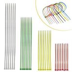 Buffer® 30 Parça Plastik Kablo Kelepçe Seti Kablo Düzenleyici Bağlama Bantları AT82YT0082