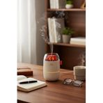 BUFFER Ahşap Odun Ateşi Tasarımlı Ultrasonik Hava Nemlendirici ve Aroma Difüzör, 280 ml, LED Işıklı, Soğuk Buhar Makinesi
